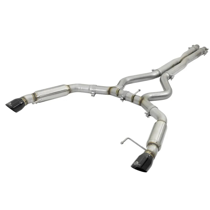 aFe black cat-back exhaust