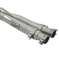 aFe cat-back exhaust detail