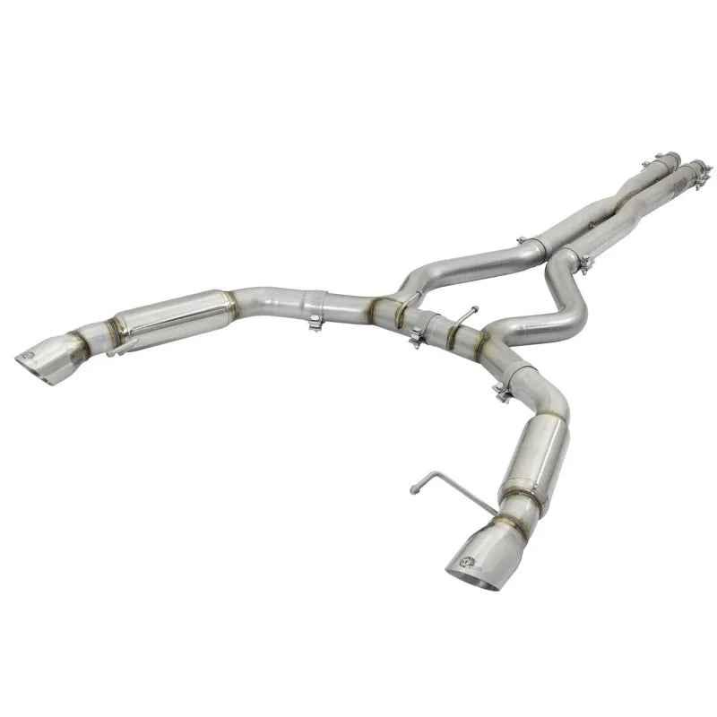 aFe polished cat-back exhaust