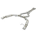 aFe polished cat-back exhaust