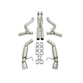aFe cat-back exhaust detail
