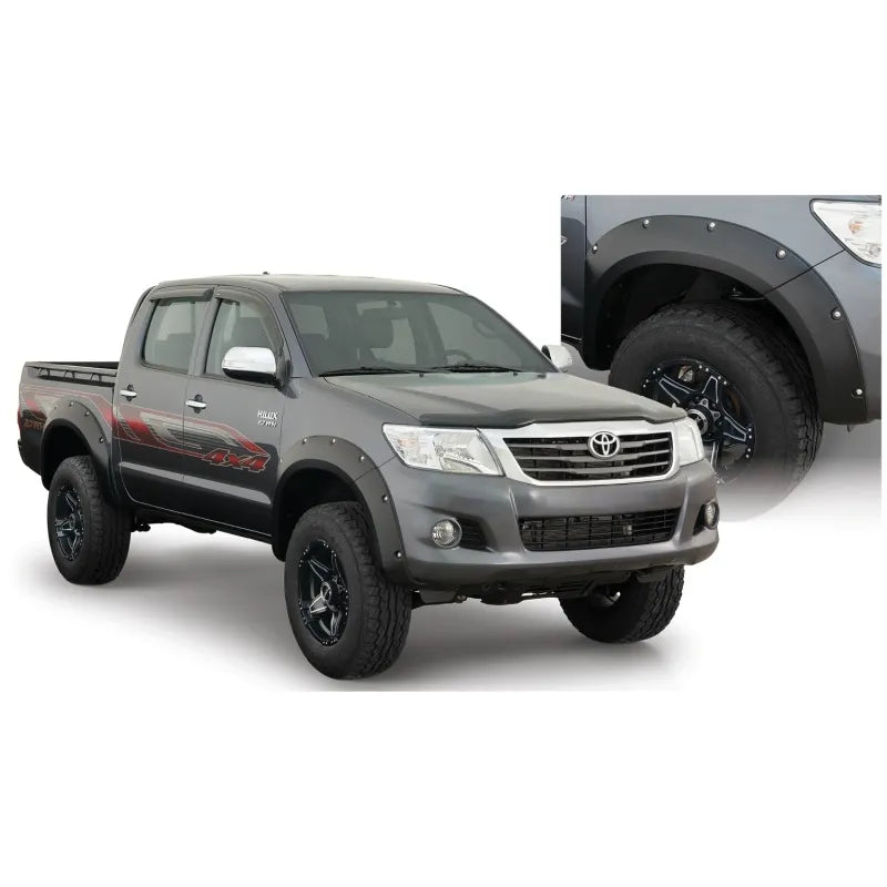Bushwacker black fender flares