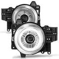 ANZO headlights close-up