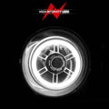 ANZO headlights detail