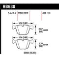 Hawk Performance auto part installed view