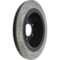 Stoptech auto part close-up
