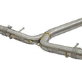 aFe exhaust installed view
