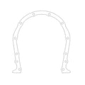 Cometic Gasket auto part installed view