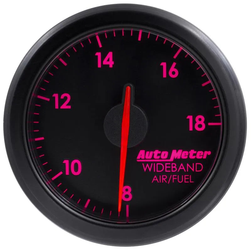 AutoMeter black wideband gauge