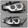 SPYDER headlights installed view