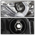 SPYDER headlights close-up