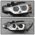 SPYDER headlights close-up