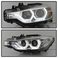 SPYDER headlights close-up
