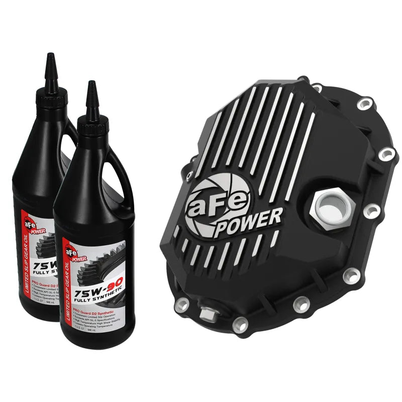aFe black differential cover