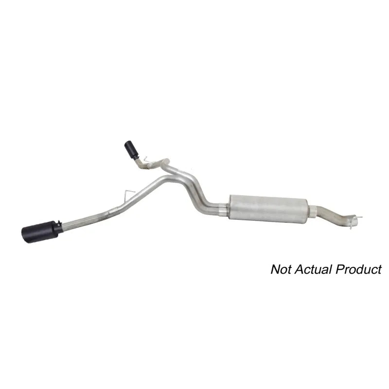 Gibson black cat-back exhaust