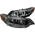 ANZO headlights installed view