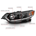 ANZO headlights installed view