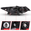 ANZO headlights detail
