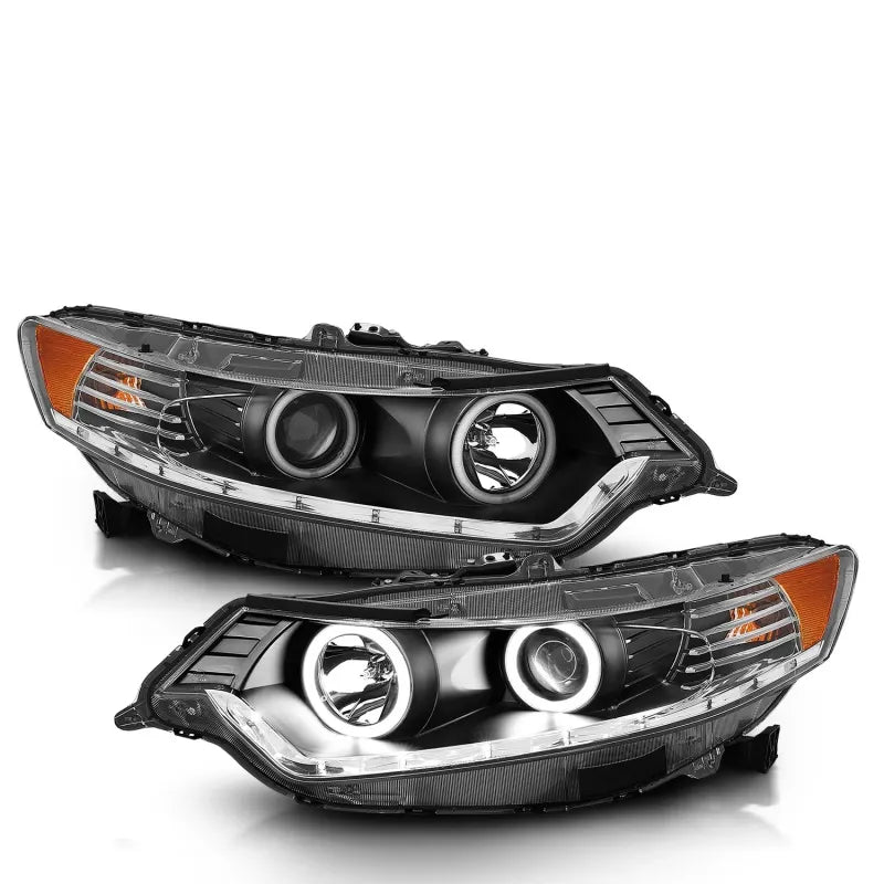 ANZO black headlights