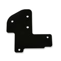 7387 CHEVY C10 DRIVE BY WIRE ACCELERATROR PEDAL BRACKET CNC CUT BLACK POWDER