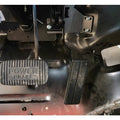 5557 BEL AIR DRIVE BY WIRE ACCELERATOR PEDAL BRACKET BLACK POWDER COATED