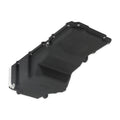 5587 GM/MUSCLE CAR LS SWAP OIL PAN W/ ADDITIONAL FRONT CLEARANCE BLACK