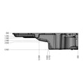 GM LS SWAP OIL PANMOST FRONT CLEARANCE 5.6 QUARTS 4IN STROKE REAR SUMP ALUM
