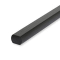 STEERING SHAFT 3/4IN OD X 36IN LONG BLACK ZINC FINISH