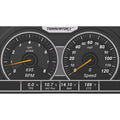 SNIPER EFI 5IN DIGITAL DASH HIGHRES DISPLAY GPS SPEEDOMETER BUILTIN HANDHEL