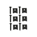 6976 CAMARO DASH BEZELS FOR RACEPAK DASH PANEL BLACK