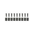 6965 CHEVELLE DASH BEZELS FOR RACEPAK DASH PANEL BLACK
