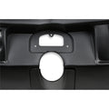 69 CHEVELLE DASH BEZELS FOR RACEPAK DASH PANEL BLACK