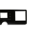 8894 CHEVY/GMC TRUCK DASH BEZELS FOR HOLLEY EFI 7IN DASH PANEL BLACK