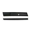 66 CHEVELLE DASH BEZELS FOR HOLLEY EFI 6.86IN DASH PANEL BLACK