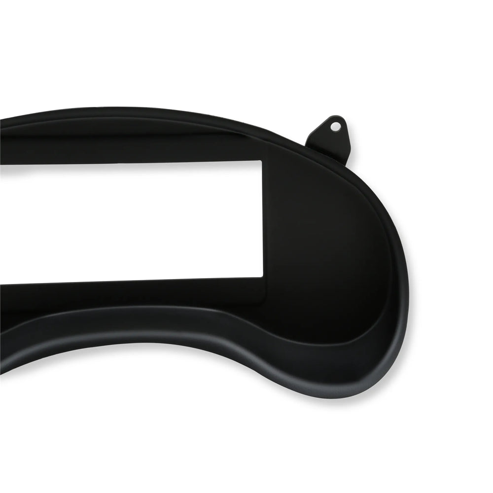 9804 CHEVY S10 DASH BEZELS FOR HOLLEY EFI 6.86IN DASH PANEL BLACK