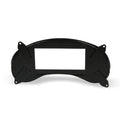 9804 CHEVY S10 DASH BEZELS FOR HOLLEY EFI 6.86IN DASH PANEL BLACK