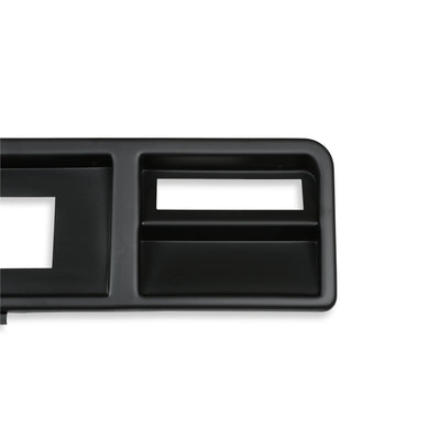 7379 FORD TRUCK DASH BEZELS FOR HOLLEY EFI 6.86IN DASH PANEL NO AC VENTS