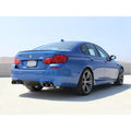 aFe cat-back exhaust installed view