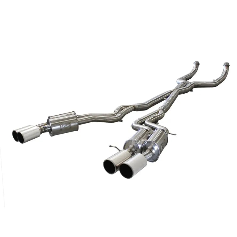 aFe polished cat-back exhaust