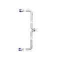 aFe axle-back exhaust close-up