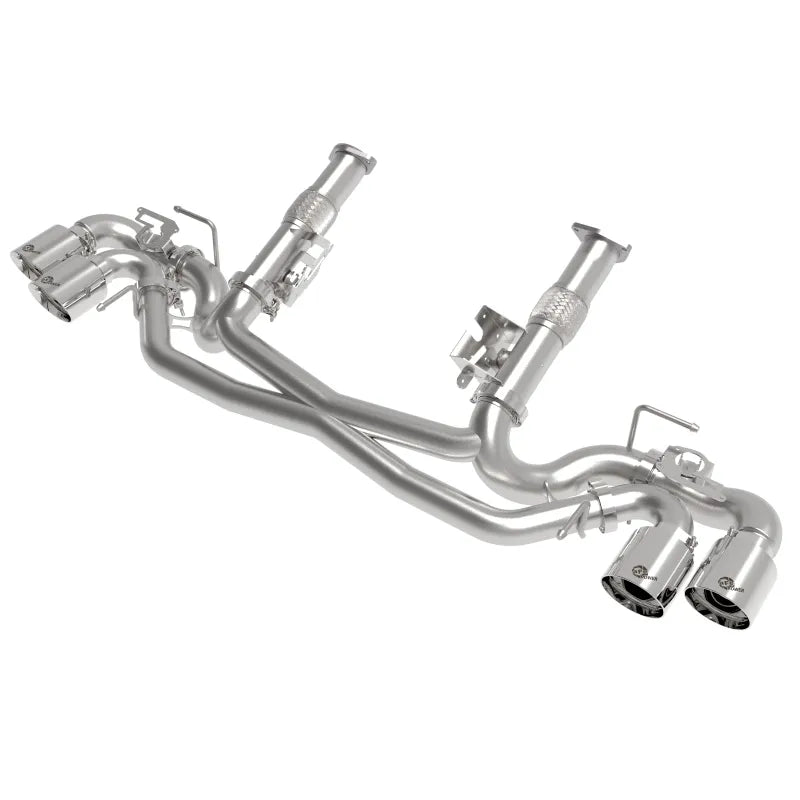 aFe polished cat-back exhaust