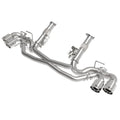 aFe polished cat-back exhaust