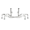 aFe cat-back exhaust detail