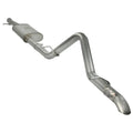 aFe cat-back exhaust close-up