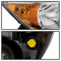 SPYDER headlights close-up