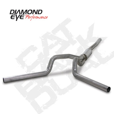 Diamond Eye Performance silver cat-back exhaust