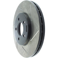 Stoptech auto part installed view
