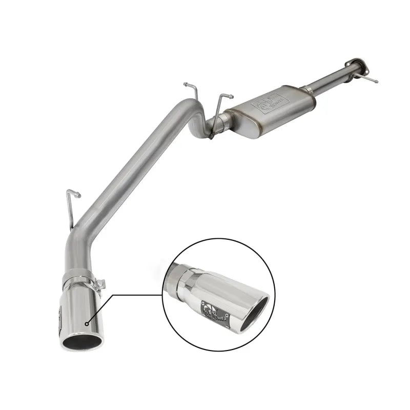 aFe polished exhaust