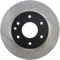 Stoptech auto part close-up