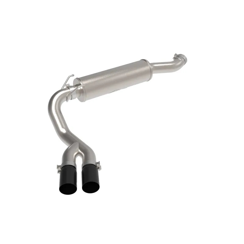 aFe black cat-back exhaust